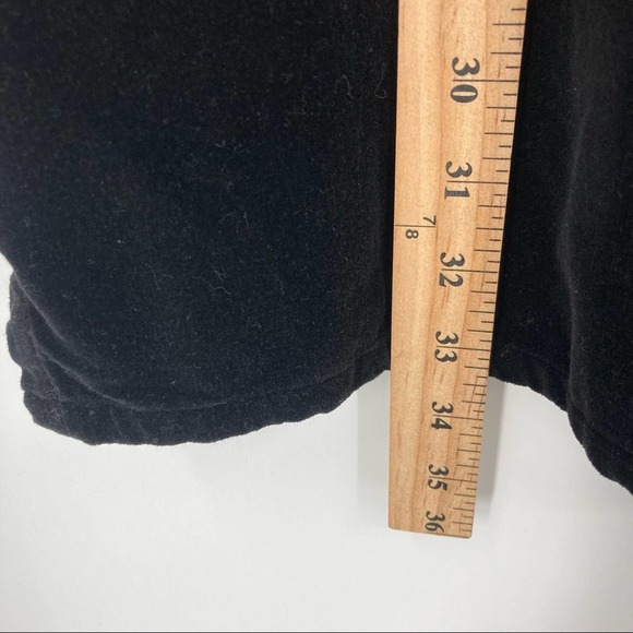 VTG Y2K Warner Bros Tweety Looney Tunes Velvet Black Deadstock Grunge Shacket - Picture 11 of 12